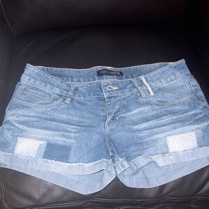 Levi's Light Blue Jean Shorts